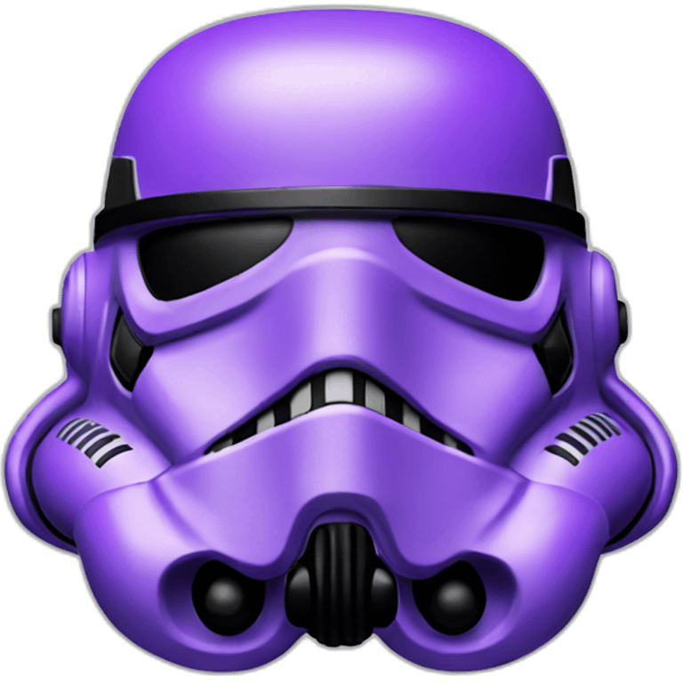 purple stormtrooper helmet emoji