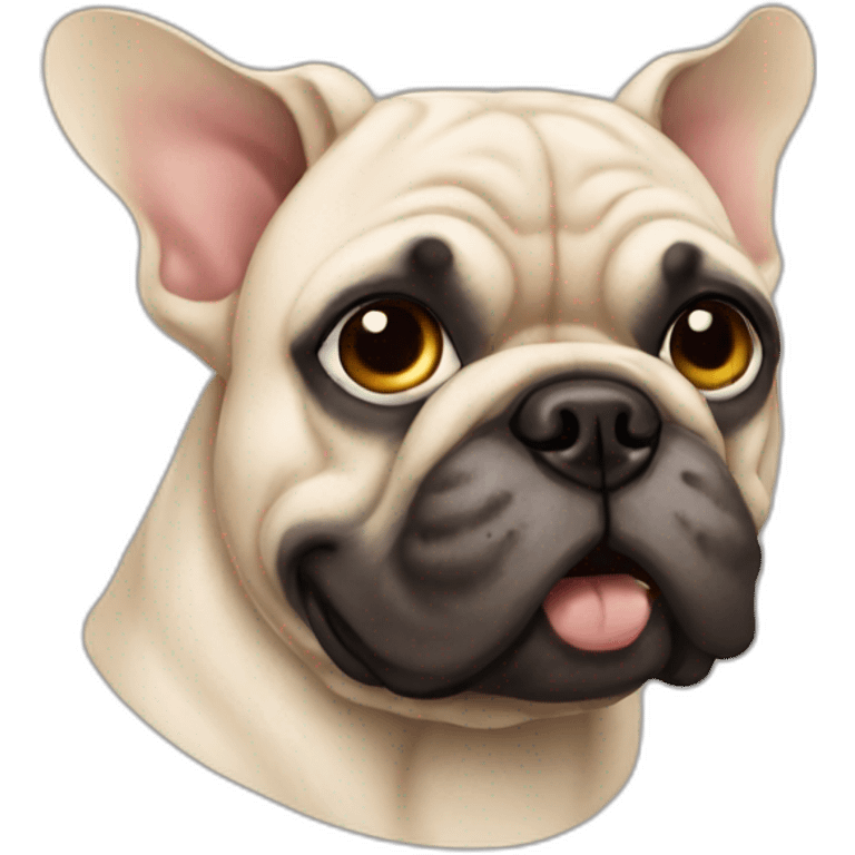 Bouledogue emoji