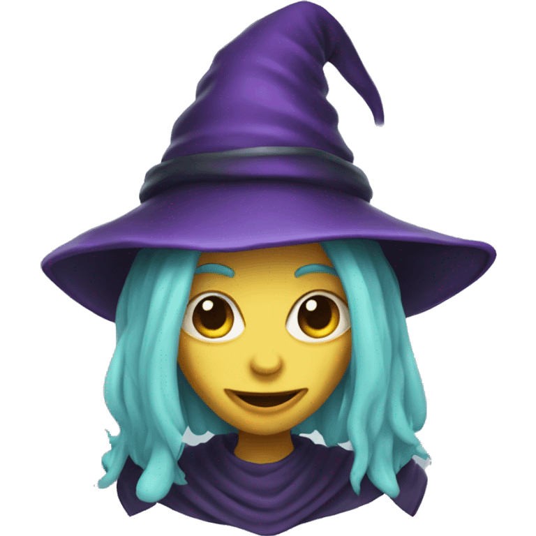 Alien witch emoji