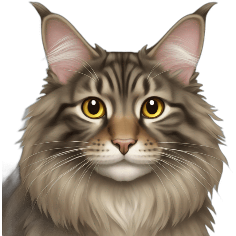 Maine-coon-cat emoji