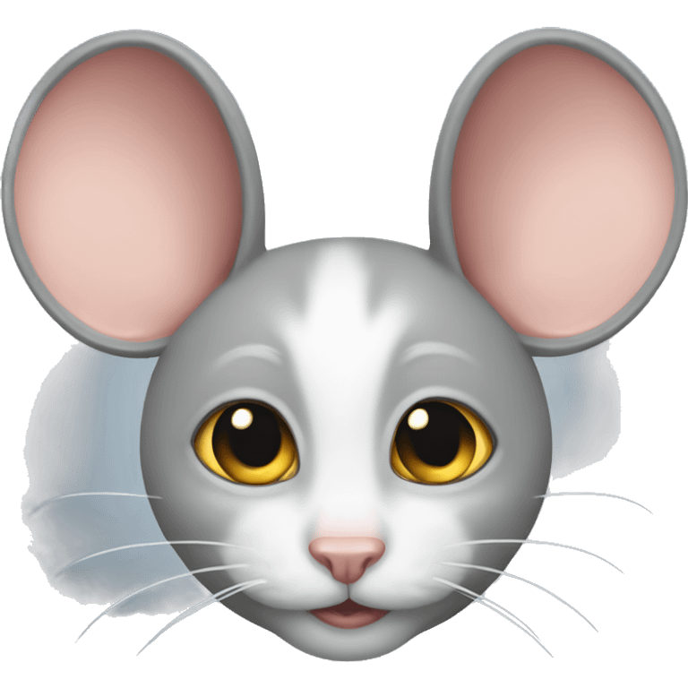 mouse and cat combined  emoji