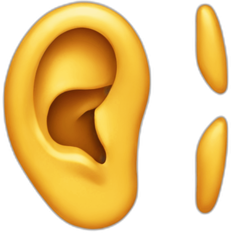 ear listening emoji