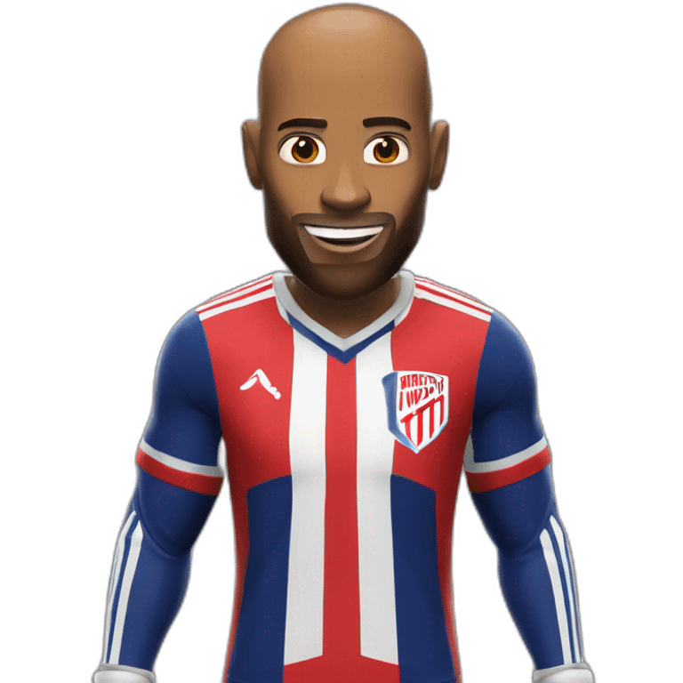 Thierry Henry joue a fornite emoji