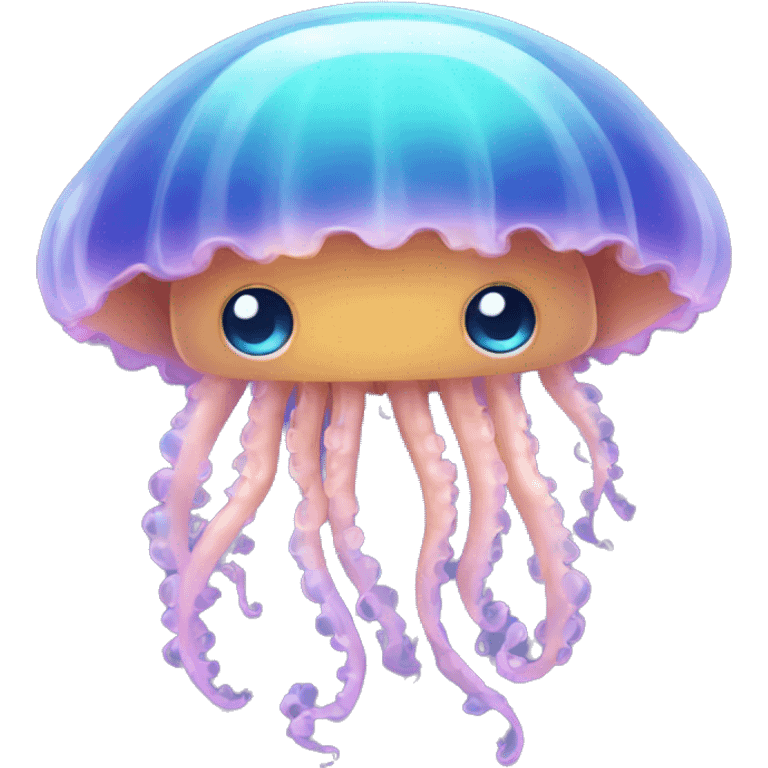 Pretty jellyfish  emoji