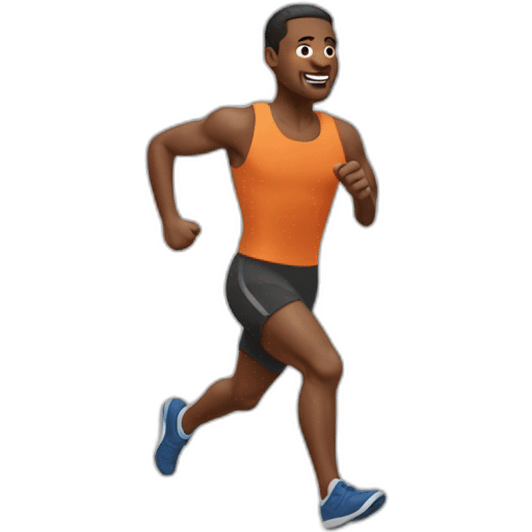 🏃：a-man-running emoji