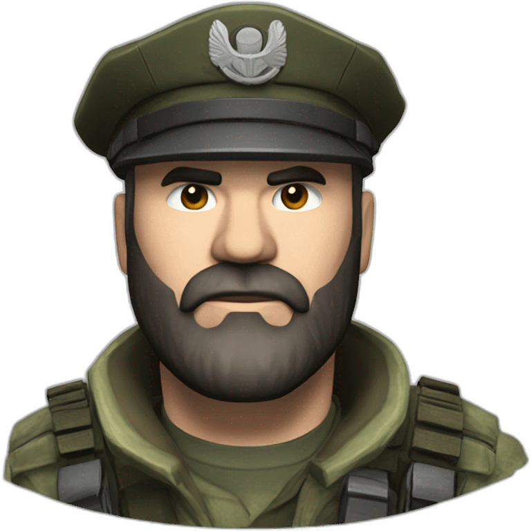 Captain Price from Call of Duty  emoji