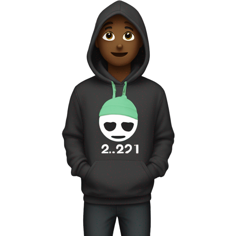 a hoodie with the text „22 soul“ emoji