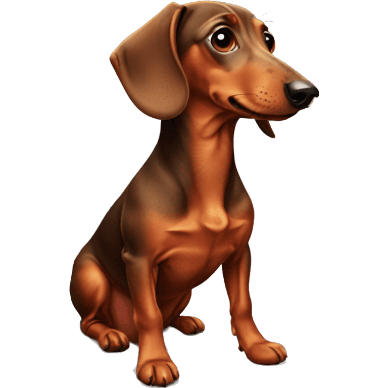 dachshund  emoji