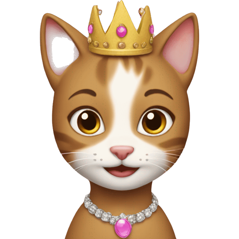 cat princess birthday emoji