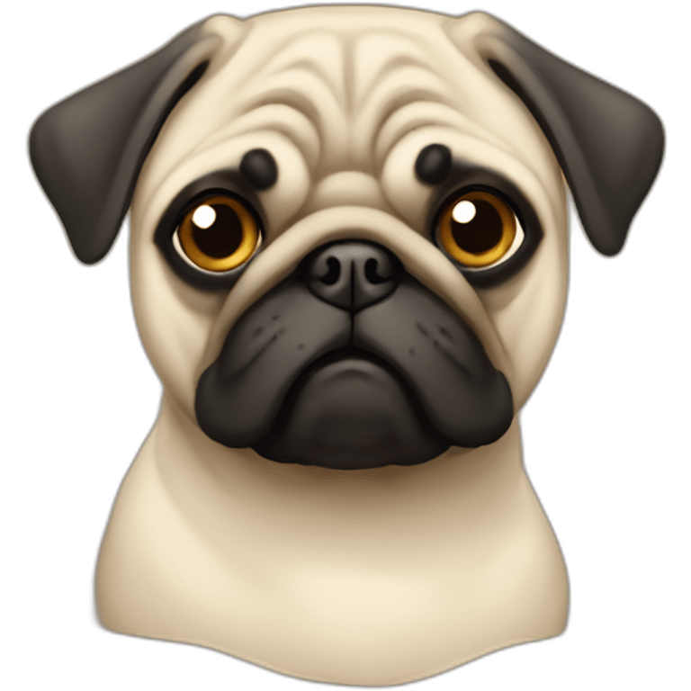 Jewish pug emoji