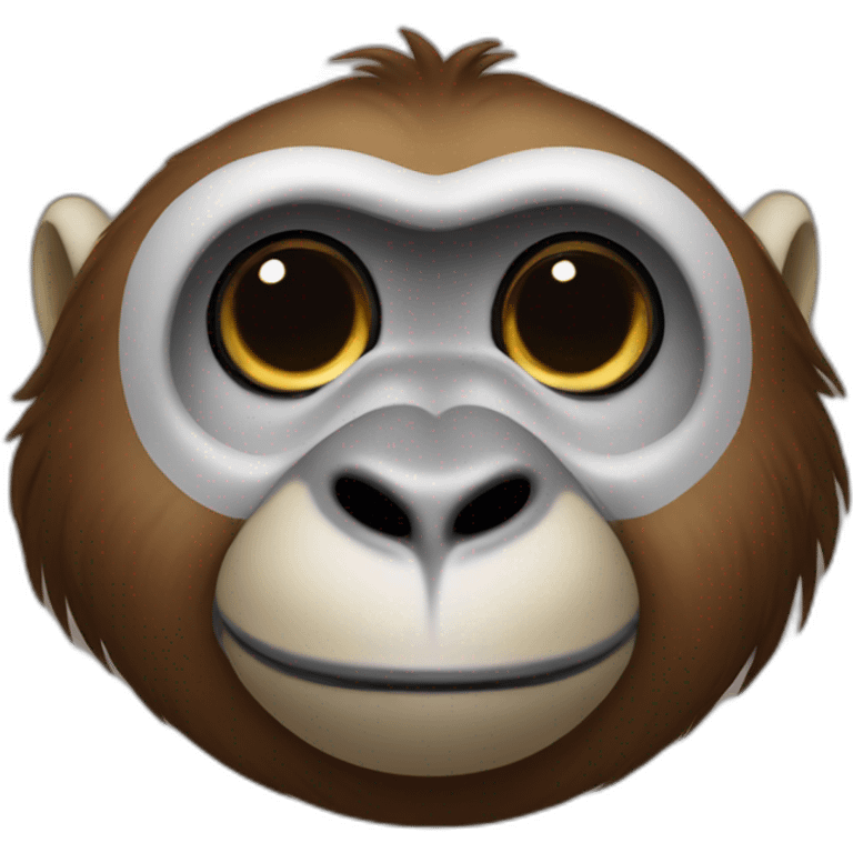 kissing monkey emoji