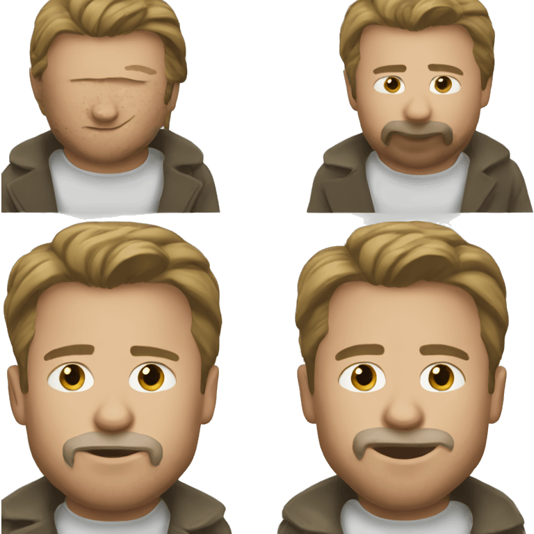 brad pitt emoji