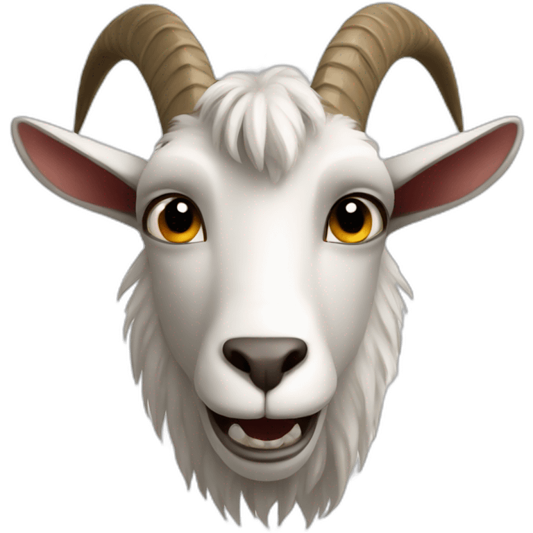 goat angry face emoji