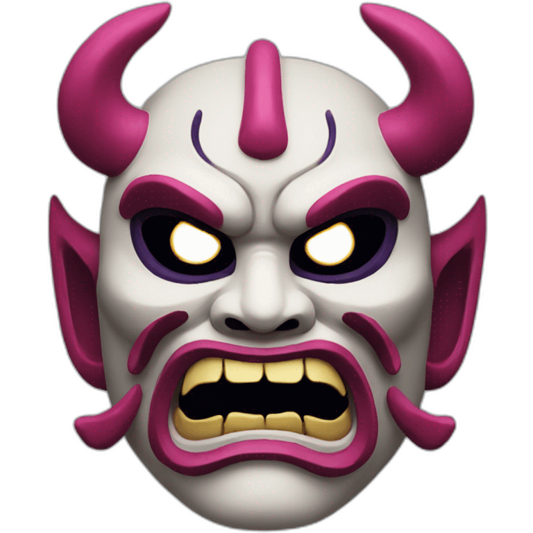 galaxy japanese oni mask emoji