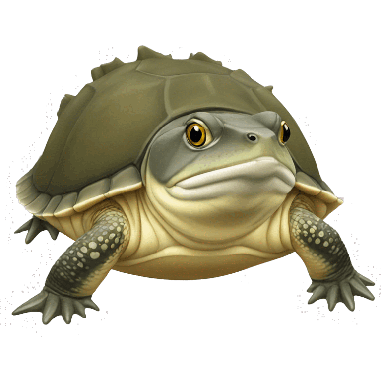 Spiny Softshell Turtle emoji