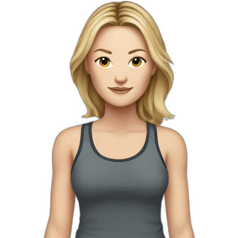 julia-stiles cartoon wearing tank top emoji