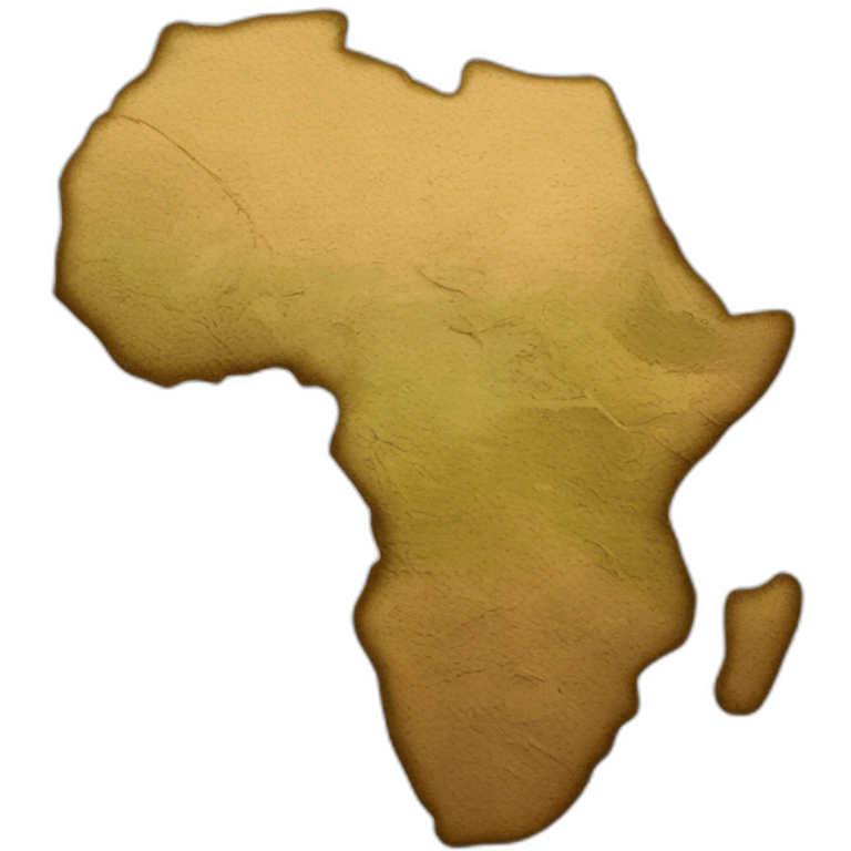 carte de l'afrique emoji