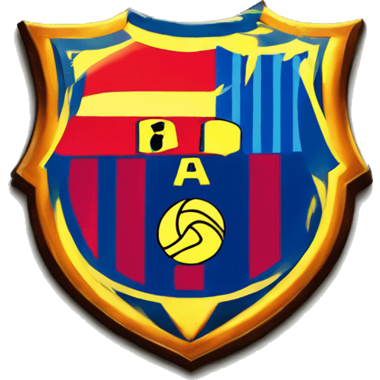 Escudo barça emoji