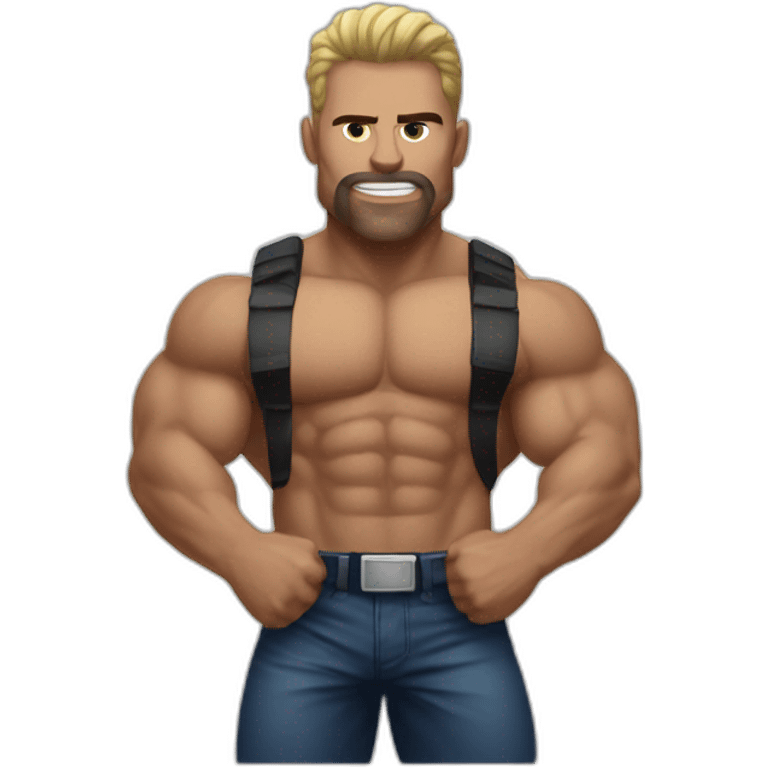 Captai Amrican muscle emoji