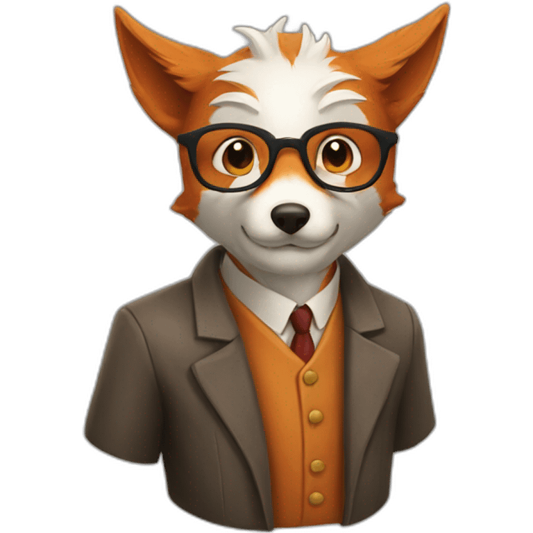 Professor Fox emoji