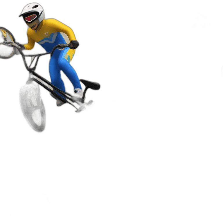 BMX race emoji