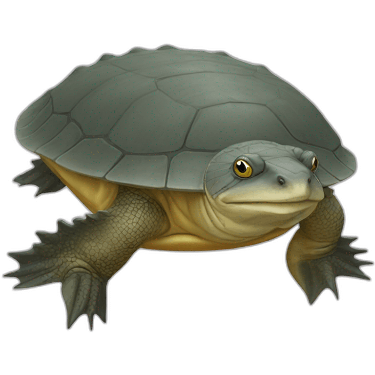 Spiny-Softshell-Turtle emoji