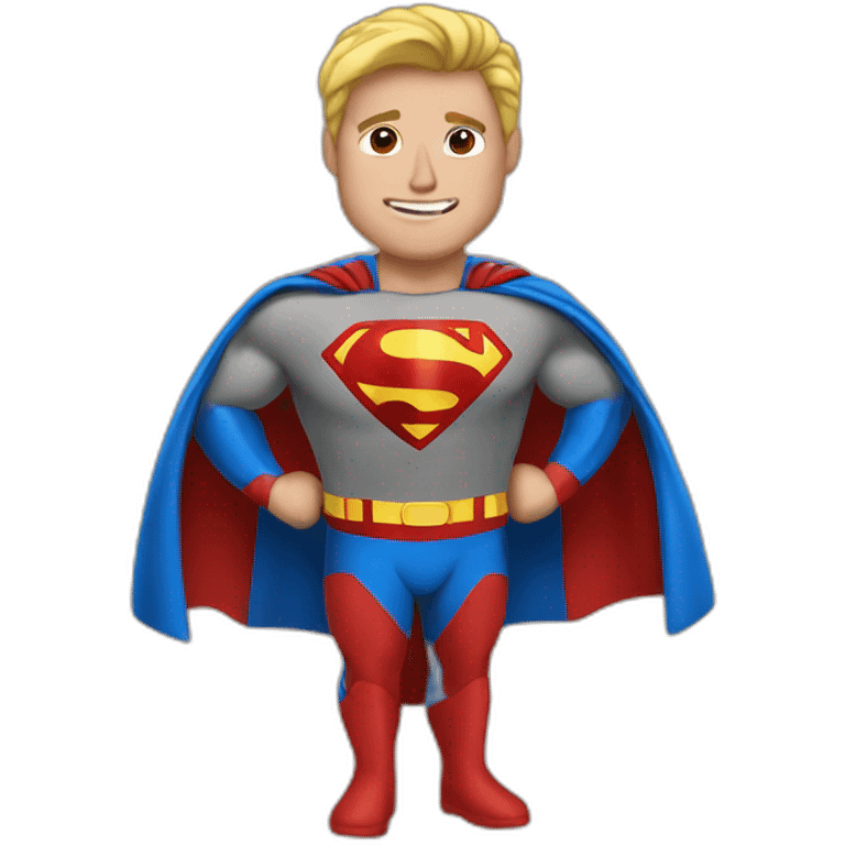 Super man emoji