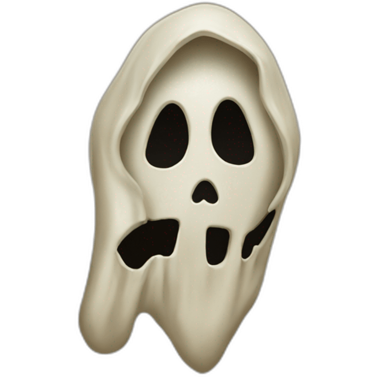 Ghostface from scream emoji