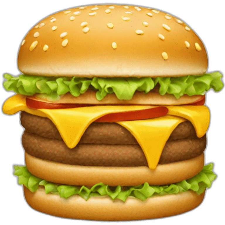 big mac emoji