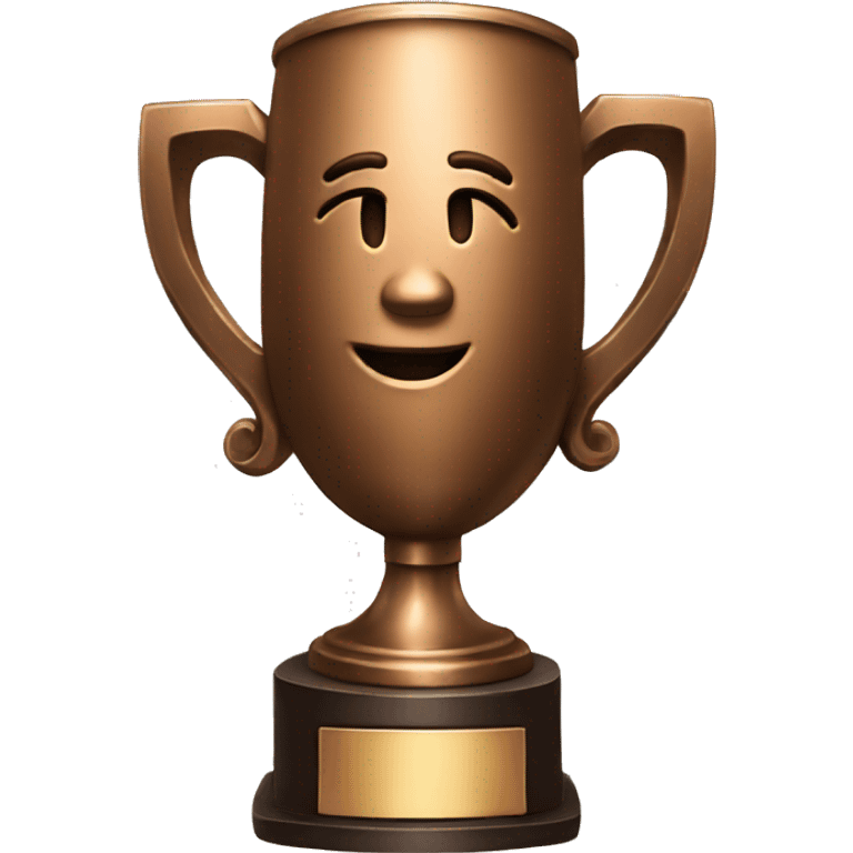 bronze trophy emoji