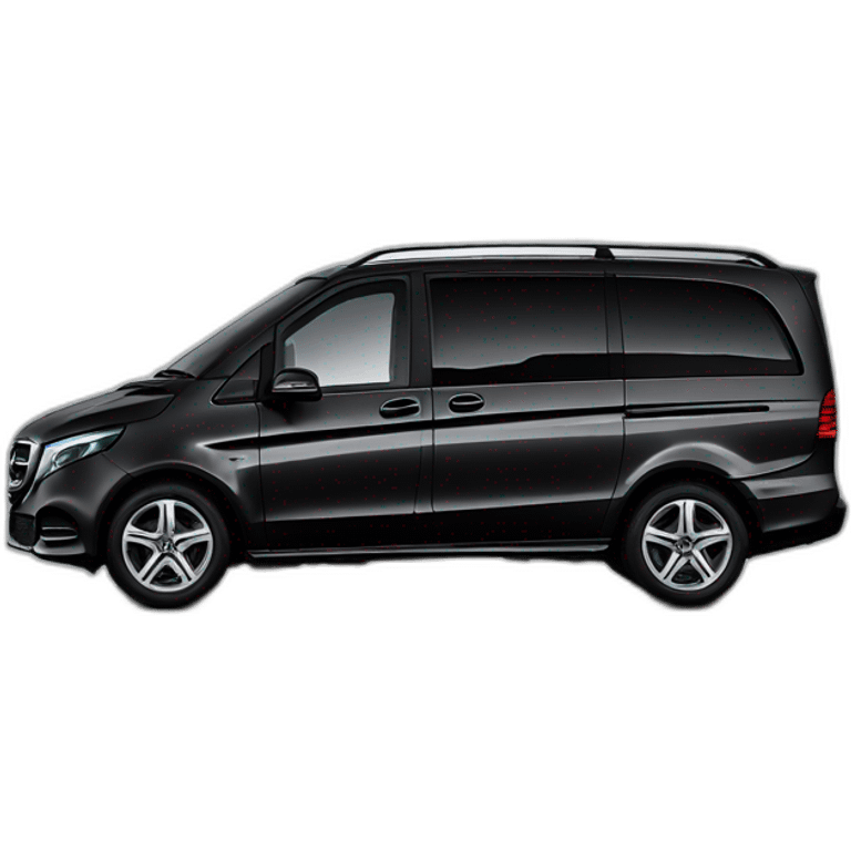 Mercedes eqv black emoji