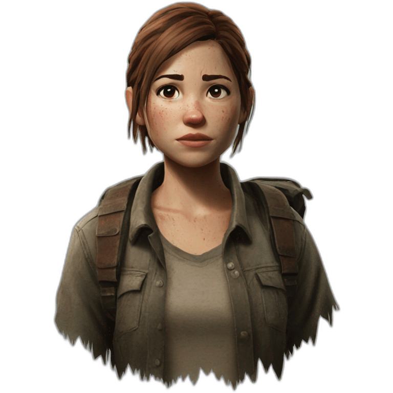 elle the last of us  emoji