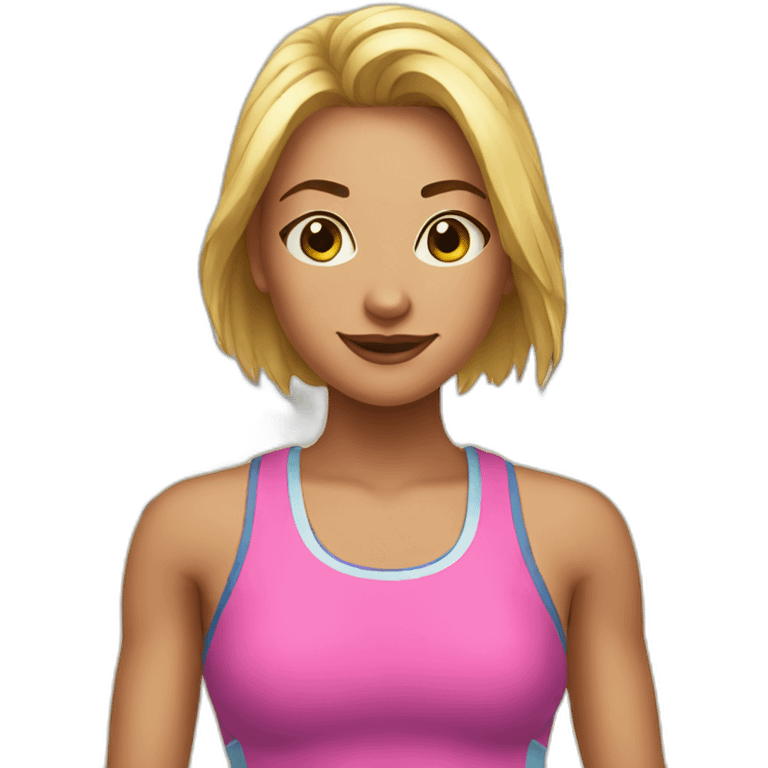 gym girl emoji