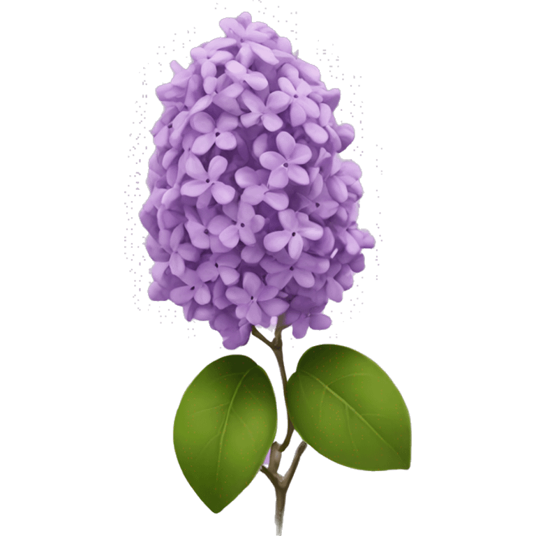 a flower of lilac emoji