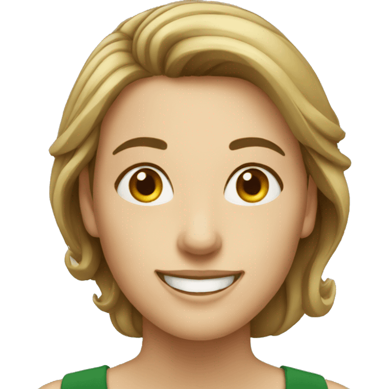 irish woman smile emoji