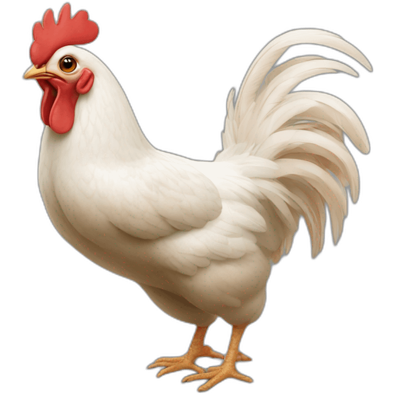 Poulet qui danse emoji