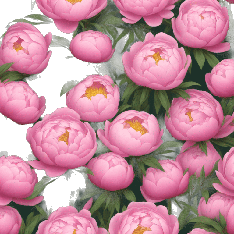 peonies  emoji