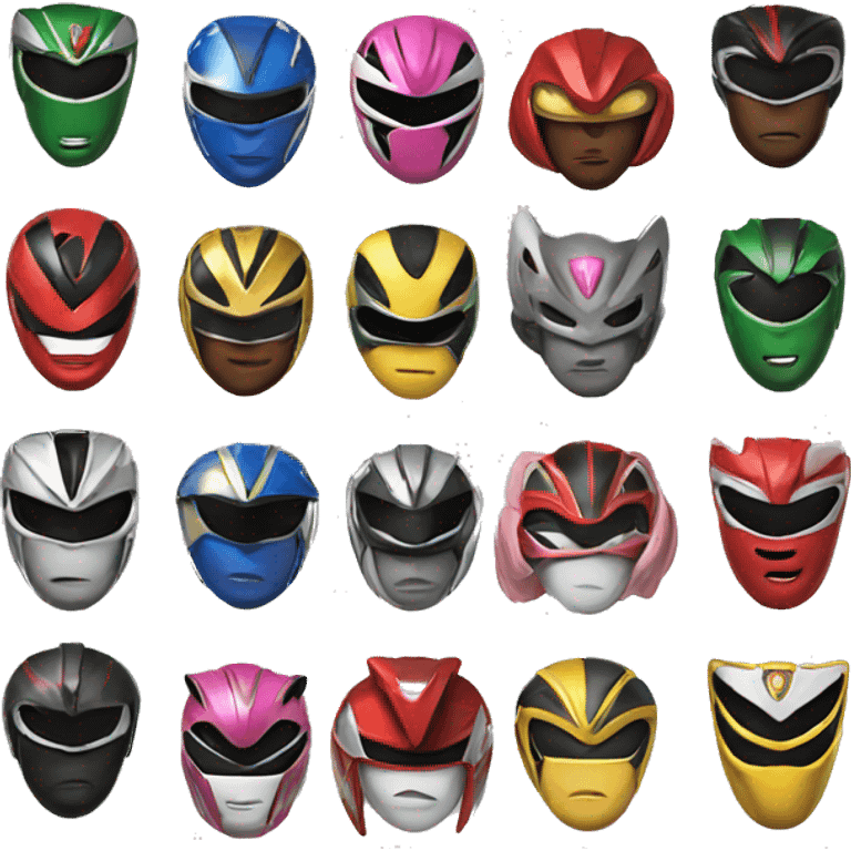 Power rangers  emoji