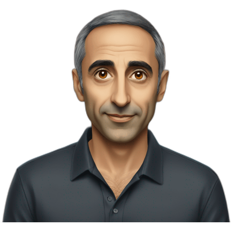 Eric Zemmour at pool emoji