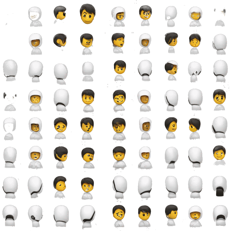 Capacete de taekwondo  emoji