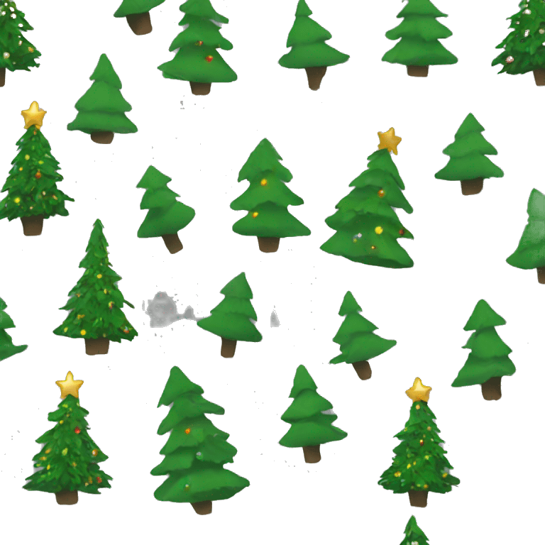 Christmas tree emoji