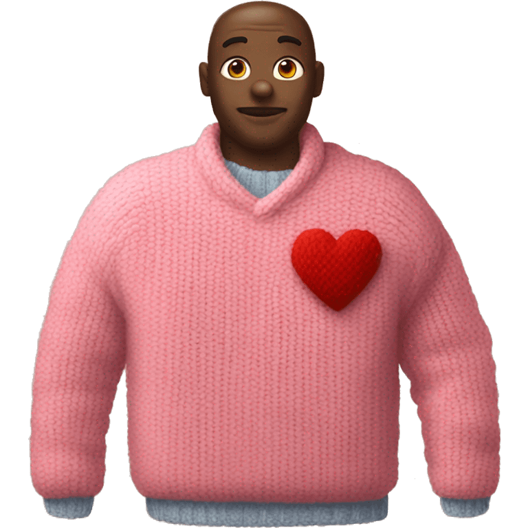 cosy sweater heart  emoji