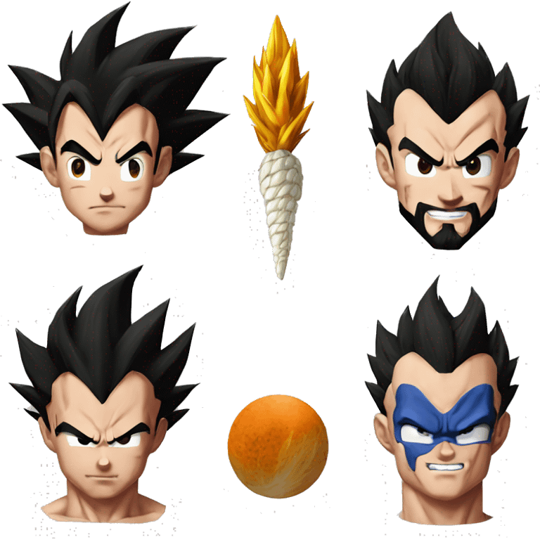 Goku y Vegeta  emoji