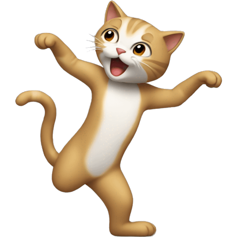 Gato bailando  emoji