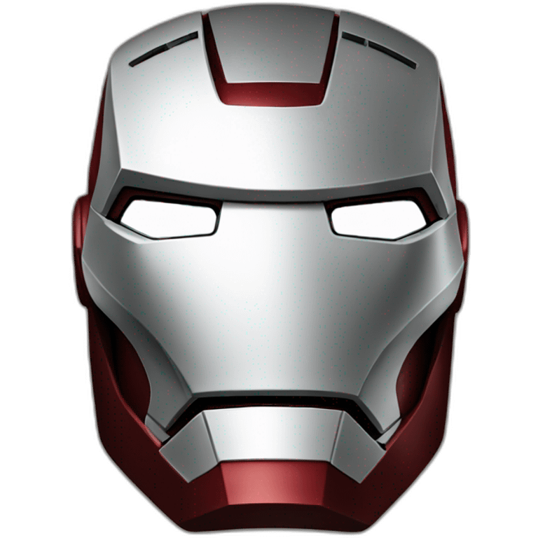 Iron Man mask emoji