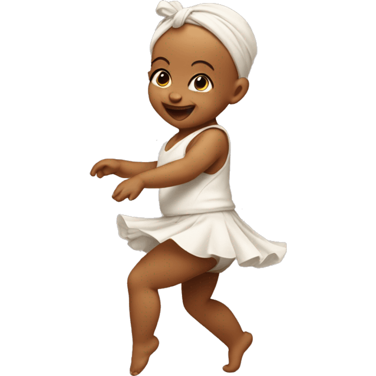 dancing baby emoji