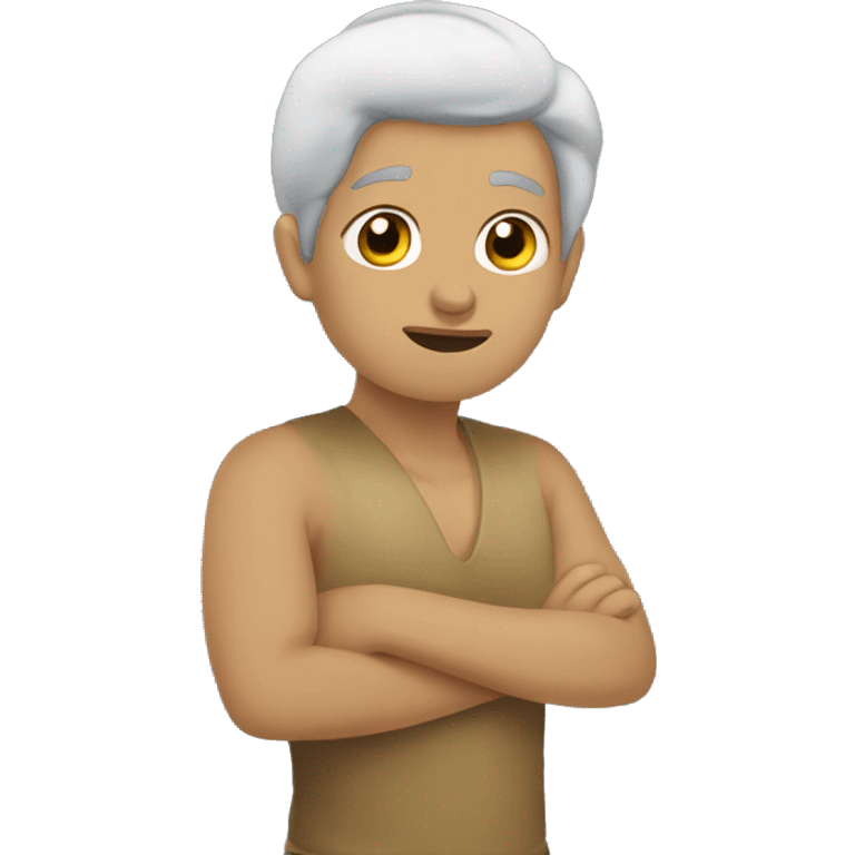 menangis bertopi emoji