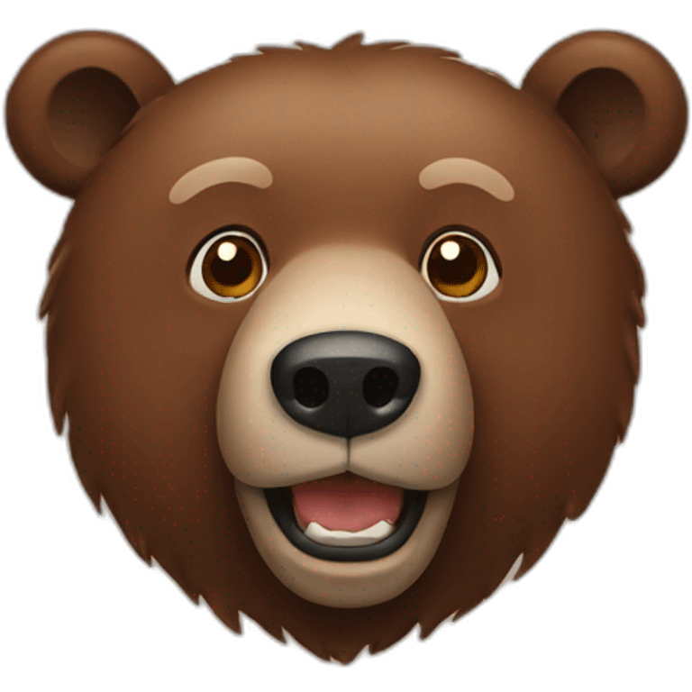 Brown bear emoji