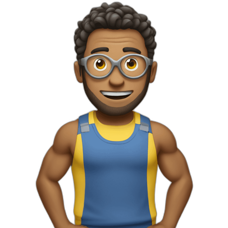 minion fitnes trainer emoji