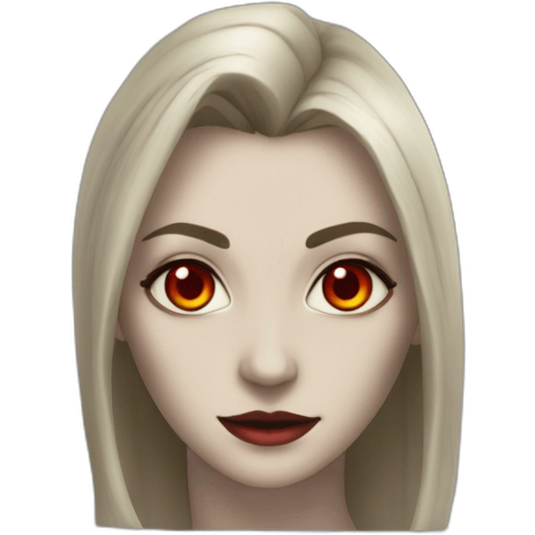 Sylvanas-with-whiteskin-red-eyes emoji